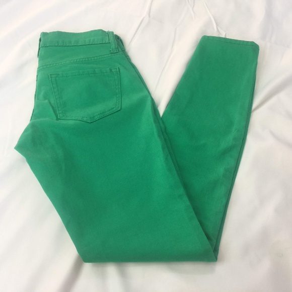 Old Navy Denim - Old Navy Green Rockstar Skinny Jeans